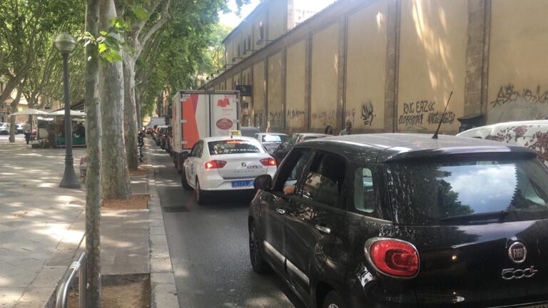 atasco rambla