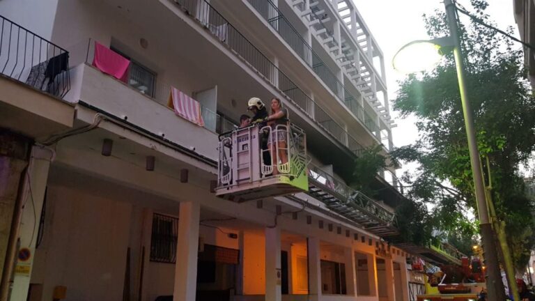 Incendio hotel s'arenal