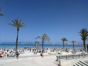 buen tiempo sol playa