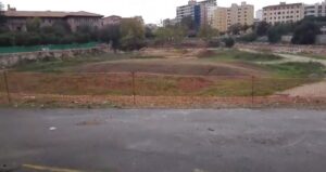 canodromo escombros falca verda bosque urbano