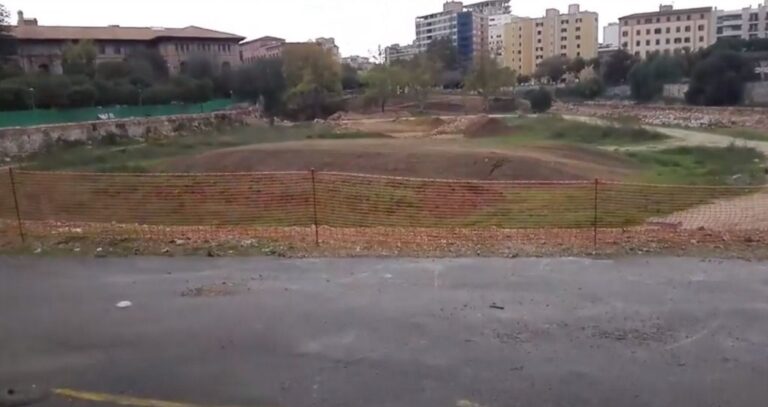 canodromo escombros falca verda bosque urbano