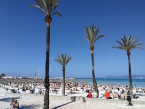 buen tiempo sol playa