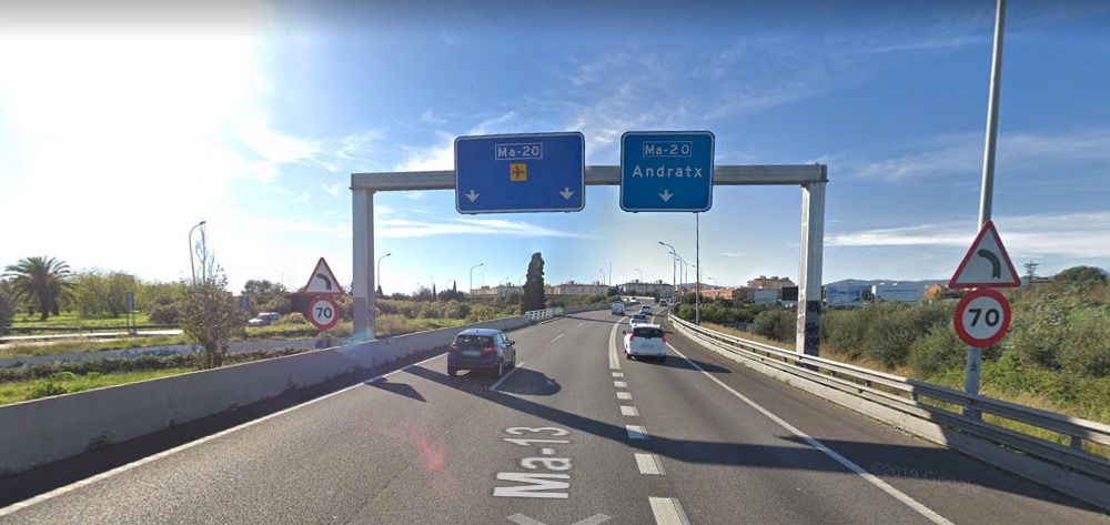 autopista de inca con via de cintura