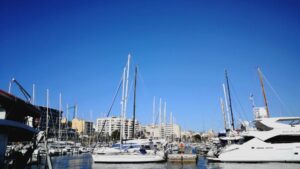 buen tiempo sol yates mar