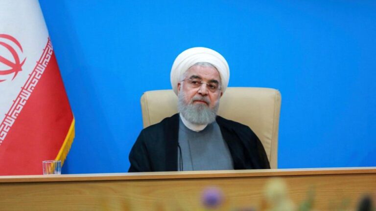 Foto de archivo de Hasán Rohani, presidente de Irán