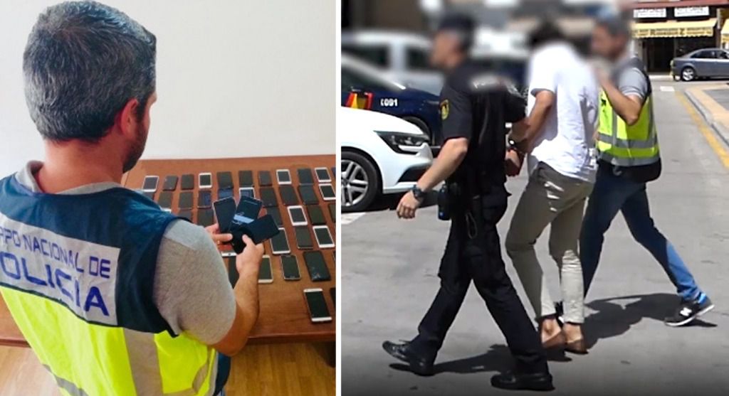 detenidos móviles