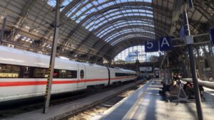 Estaci&oacute;n central de Frankfurt