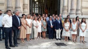 minuto silencio parlament 10 a&ntilde;os atentado eta