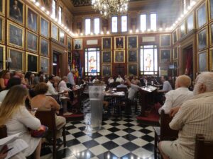 Primer pleno de la legislatura