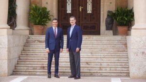 rey pedro sanchez marivent