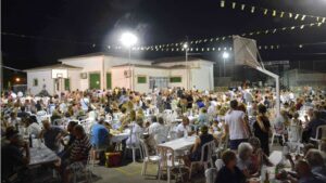 Tremponada de las fiestas de Santo Domingo des Llombards en Santany&iacute;.
