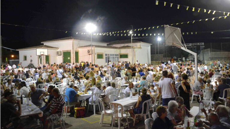 Tremponada de las fiestas de Santo Domingo des Llombards en Santanyí.