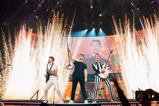 Concierto de los Jonas Brothers en Miami.