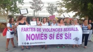 manifestaci&oacute;n violencia machista calvia