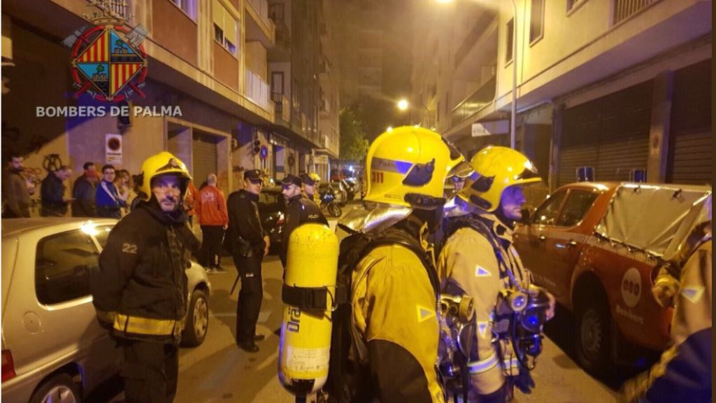 bomberos palma escape de gas