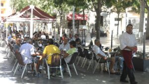 terrazas turistas turismo