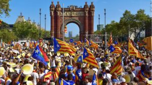 Foto de archivo. Diada de Catalu&ntilde;a, 2016.