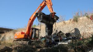 limpieza torrente sa riera