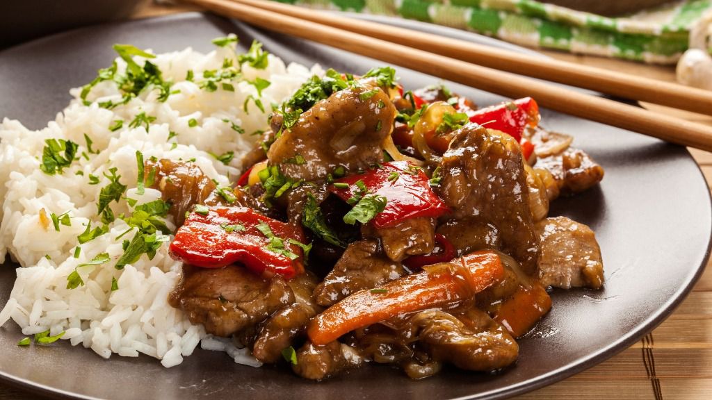 comida oriental
