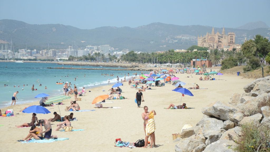 verano playa calor