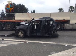 accidente v&iacute;a de cintura