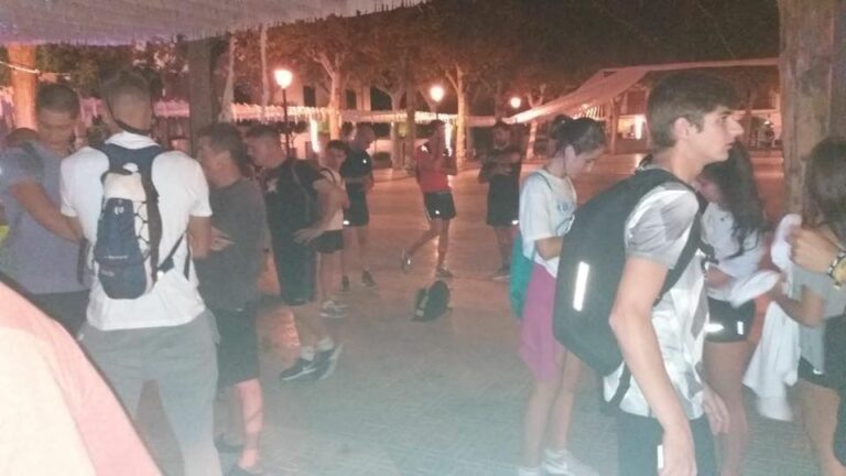 Imagen de la edición del pasado año publicada en 'Pujada a Lluc a peu de la Part Forana' (Facebook)