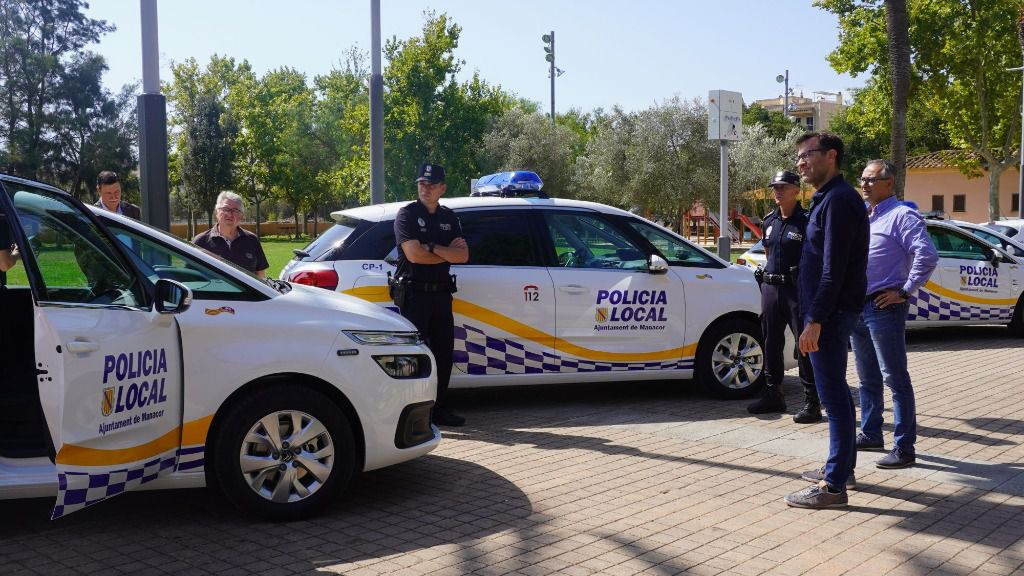 Nuevos coches policia Manacor