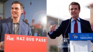 Mitin Sanchez y Casado Palma 28A