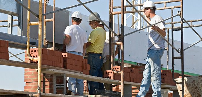 trabajadores construcción