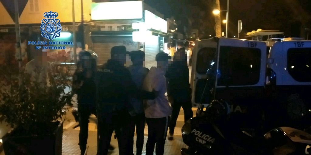 detenidos playa de palma prostitutas