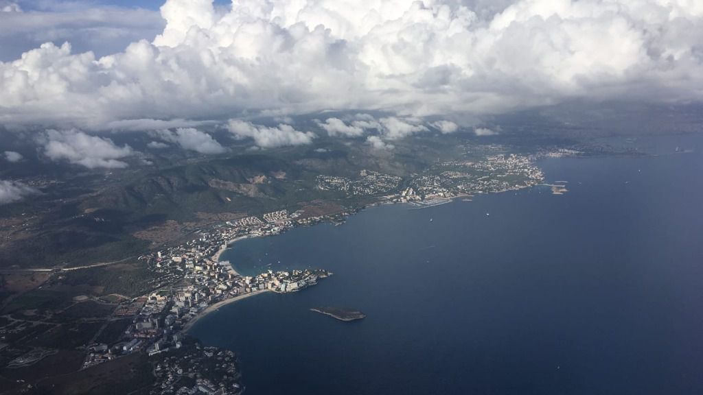 nubes precipitaciones lluvia mallorca