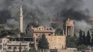 bombardeo turco sobre siria