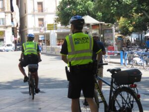 policia local palma bici seguridad