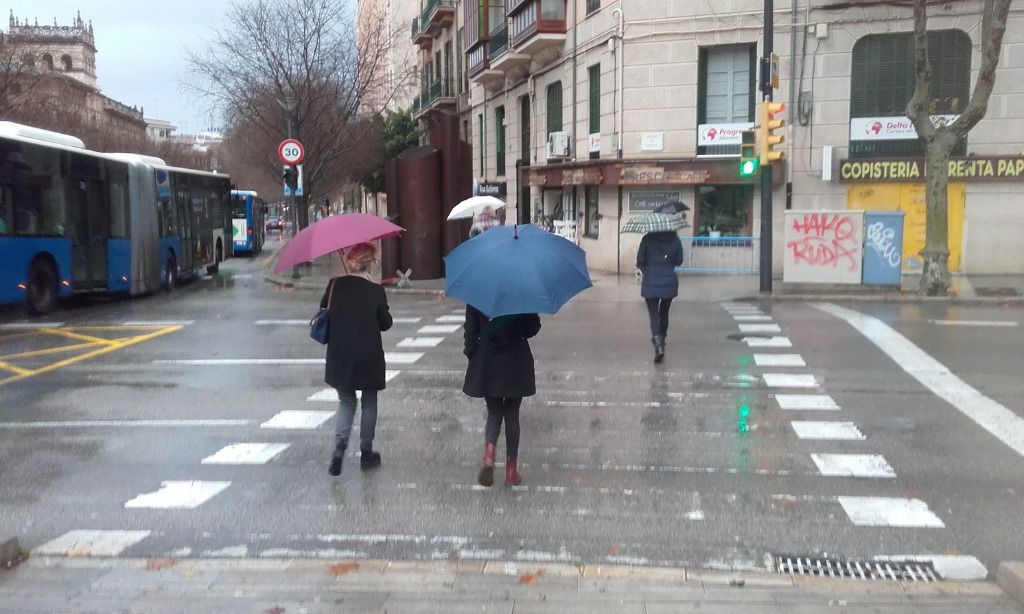 lluvia temporal