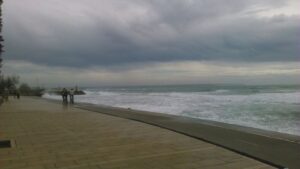 Temporal viento olas