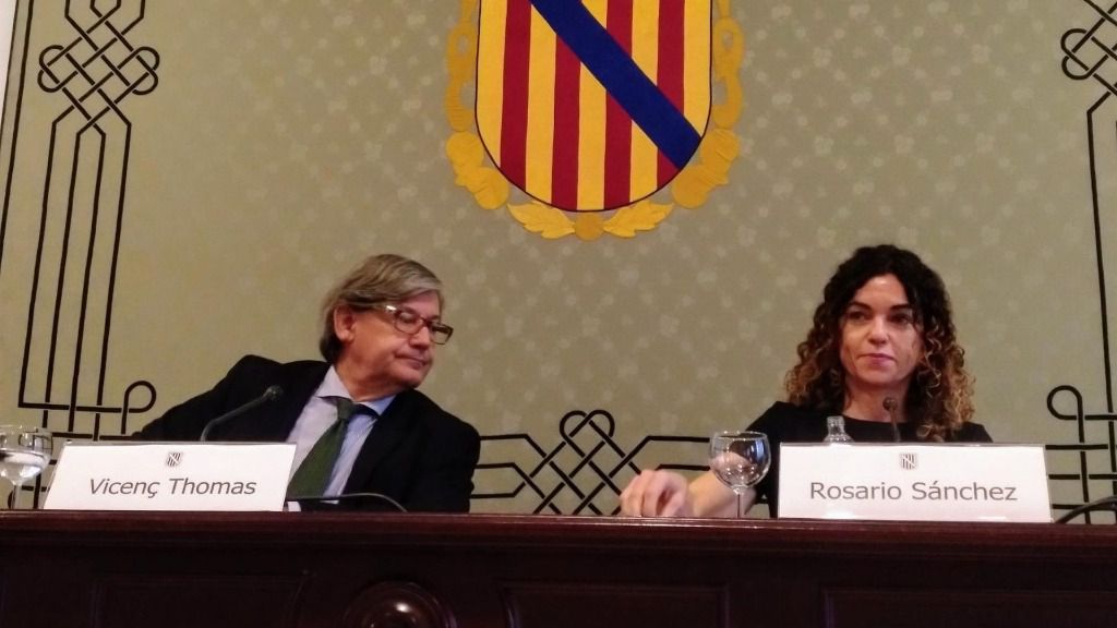 Vicenç Thomas y rosario sanchez