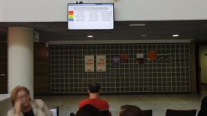 pantalla informaci&oacute;n hospital