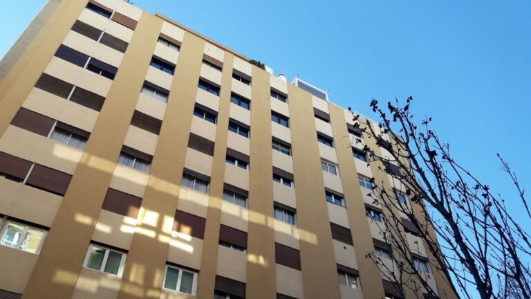edificio, pisos, vivienda