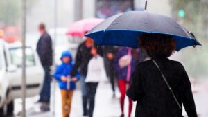 frio tormenta lluvia temporal paraguas