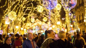 Encendido de las luces de Navidad en Palma