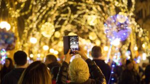 Encendido de las luces de Navidad en Palma