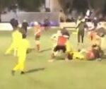 pelea jugadores futbol