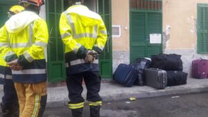 Desalojo en Pere Garau ante el riesgo de derrumbe