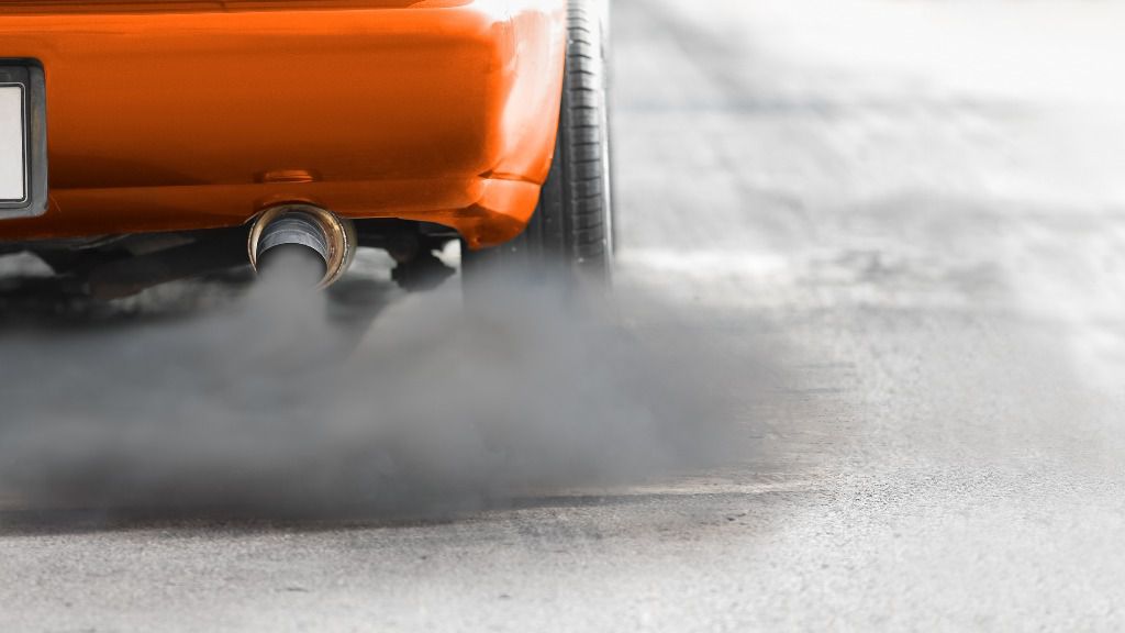 contaminación coche