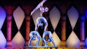 Circo de la alegr&iacute;a navidad