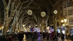Navidad iluminacion luces compras