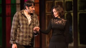 Ana Torrent y Carmelo G&oacute;mez