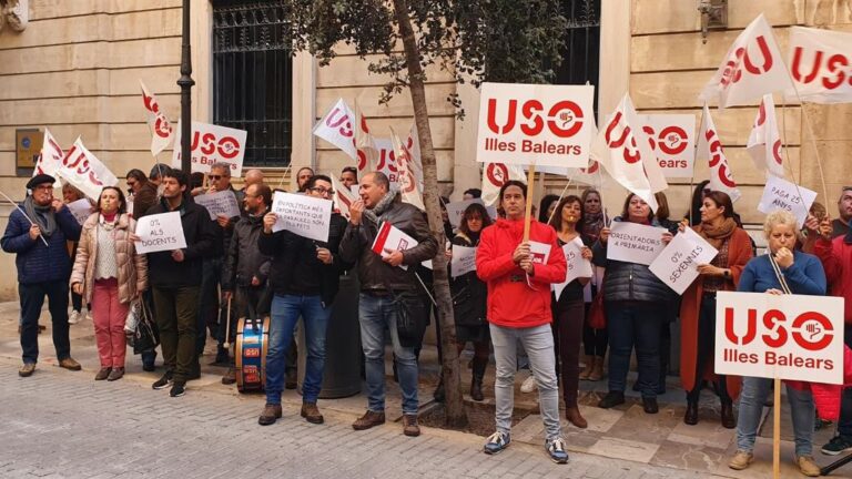 protesta docentes concertada