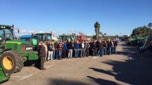 payeses agricultores tractor