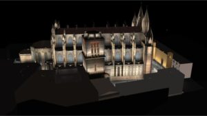 catedral iluminacion